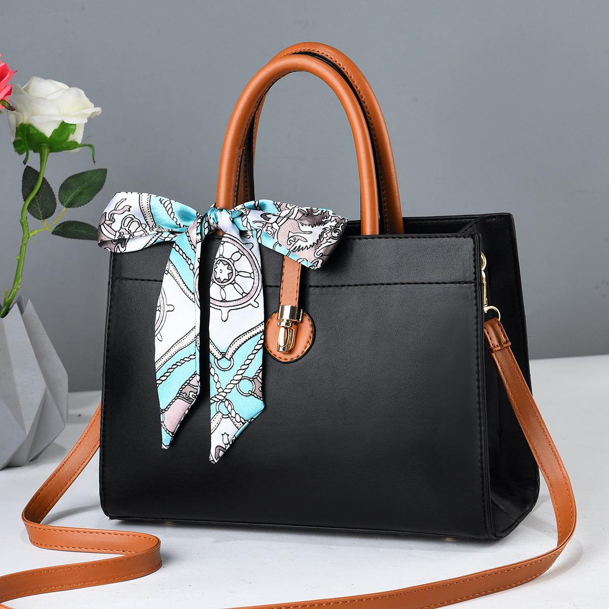 Emily Leather Crossbody Bag for Women | Large Capacity Shoulder Tote | Luxury Fashion Handbag| Robledo Outfitters
