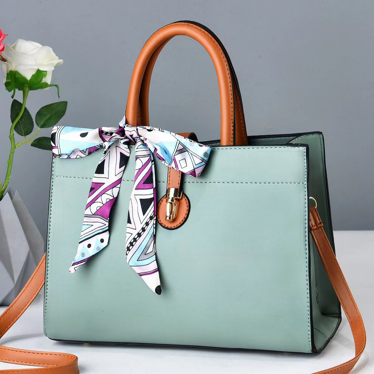 Emily Leather Crossbody Bag for Women | Large Capacity Shoulder Tote | Luxury Fashion Handbag| Robledo Outfitters